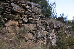 parets del Castell del Moros